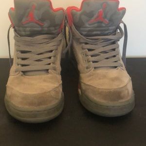 Camo Jordan 5s